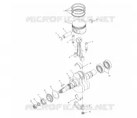 CRANKSHAFT AND PISTON