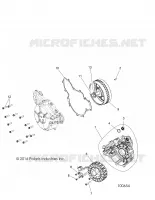 ENGINE, STATOR AND COVER