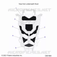 HOOD FOAM/SEAL