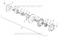 DRIVEN CLUTCH 600 XCR 0985677 (4943164316C001)
