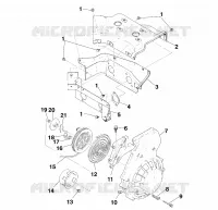 BLOWER HOUSING    RECOIL STARTER