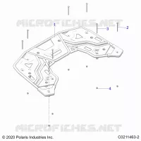 REAR BODYWORK RACK, UTILITY