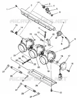 THROTTLE   ASSEMBLY RXL 0940768 AND RXL TOURING 0940869 (4925062506048A)