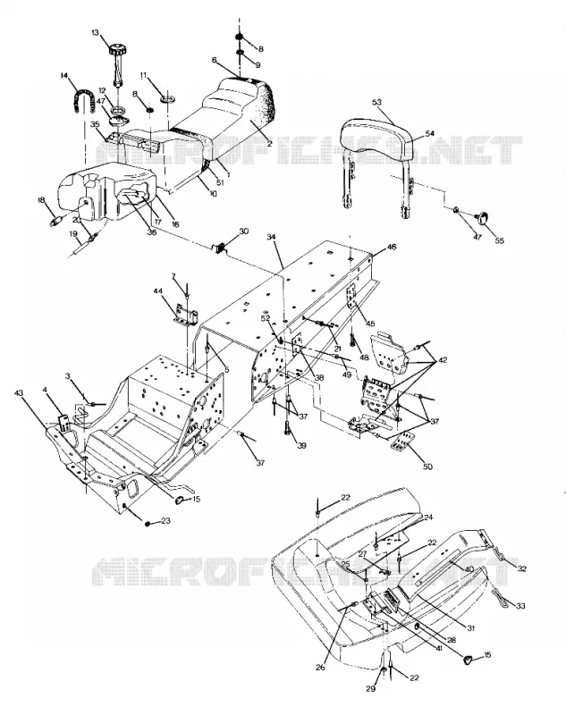 CHASSIS AND SEAT SPORT GT (4919271927003A)