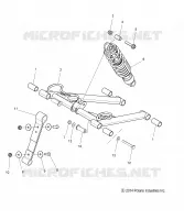 SUSPENSION, FRONT TORQUE ARM