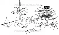 OIL TANK   AIR BOX WIDETRAK LX 0982065 AND EUROPEAN WIDETRAK LX E982065 (4943884388C004)