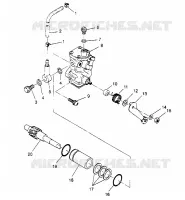 OIL PUMP 6X6 300 W948730 (4926792679D006)