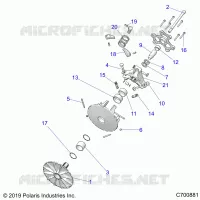 DRIVE TRAIN, PRIMARY CLUTCH