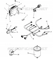 EFI PARTS  500 EFI 0952774, EFI SKS 0952574,   EFI SKS PT 0952974, AND EURO (4929052905D005)