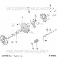 DRIVE TRAIN, PRIMARY CLUTCH