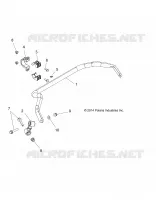 SUSPENSION, REAR STRUT STABILIZER