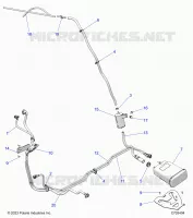 FUEL SYSTEM, FUEL LINES, EVAP