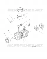 ENGINE, PISTON AND CRANKSHAFT