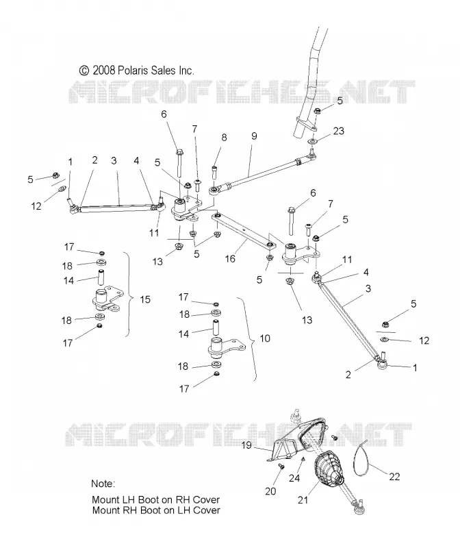 LOWER STEERING   TIE RODS