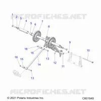 SUSPENSION, REAR TORQUE ARM