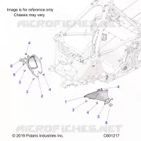 CHASSIS, TIE ROD BOOT ASM.