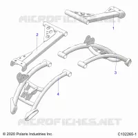 REAR SUSPENSION CONTROL ARM
