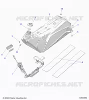 FUEL SYSTEM, FUEL TANK AND PUMP
