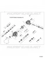 DRIVE TRAIN, MAIN GEARCASE INTERNALS