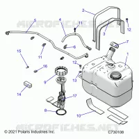 FUEL SYSTEM, FUEL TANK ASM.