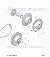 DRIVE TRAIN, CLUTCH, SECONDARY