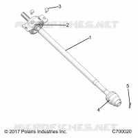 DRIVE TRAIN, FRONT PROP SHAFT