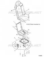 SEAT ASM. AND SLIDER