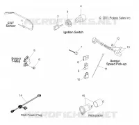 SWITCHES, SENSORS AND POWER PLUG