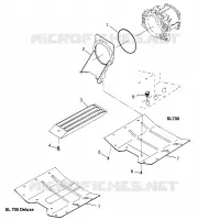 WATER INLET SL 700 B974071, INTL. SL 700 I974071, SL 700 DELUXE B974072 AND (4940874087B012)