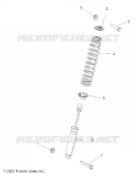 FRONT SUSPENSION SHOCK MOUNTING