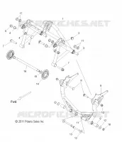 SUSPENSION REAR CRANK