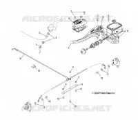 CONTROLS/MASTER CYLINDER, LH AND BRAKE LINE