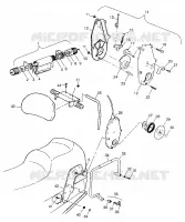 BACKREST TRAIL TOURING 0982362 AND  EUROPEAN TRAIL TOURING E982362 (4942314231A007)