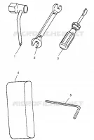 TOOL KIT    SL 780 B964087 AND INTL. SL 780 I964087 (4935523552B013)