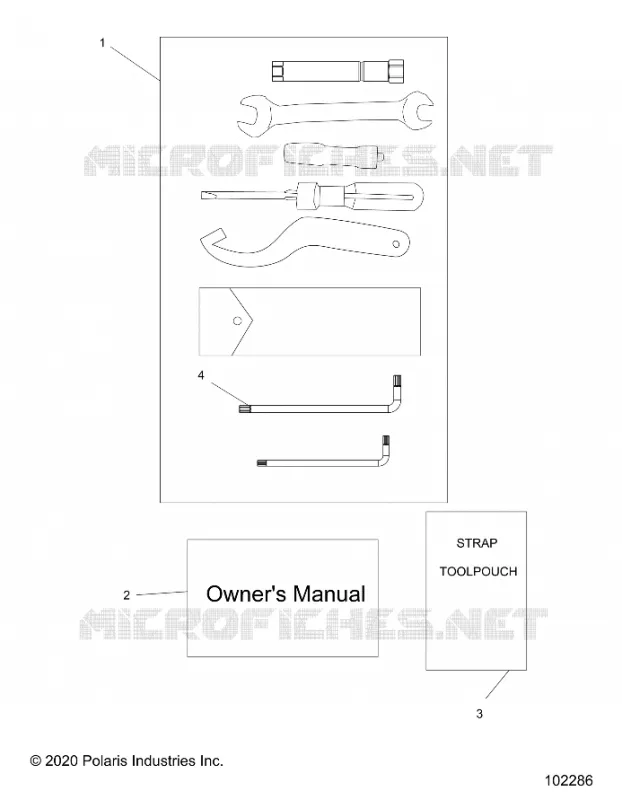 REFERENCES, TOOL KIT AND OWNERS MANUAL