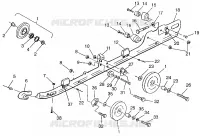 RAIL MOUNTING (SUSPENSION) 440 XC 0971760 (4937873787B010)