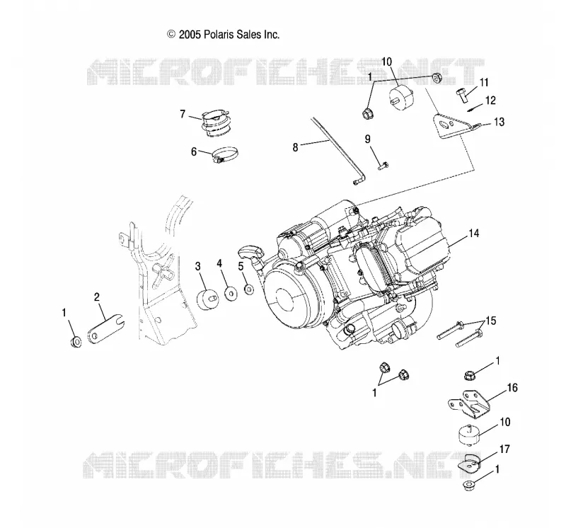 ENGINE MOUNTING