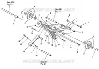 FRONT TORQUE ARM TRAIL / 0930761 AND  TRAIL DELUXE / 0930243 (4923222322023A)