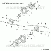 SUSPENSION, REAR CARRIER