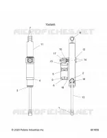 SUSPENSION, REAR SHOCK TRACK