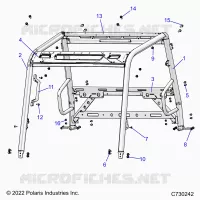 CHASSIS, CAB FRAME