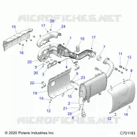 ENGINE, EXHAUST SYSTEM