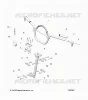 STEERING, HANDLEBAR MOUNTING