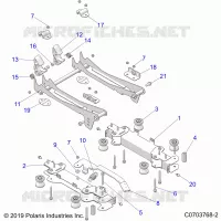 SEAT MOUNTING, DRIVERS
