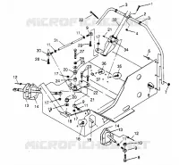 STEERING ASSEMBLY  TRAIL 0952761, TRAIL DELUXE 0952262,   AND EUROPEAN TRAI (4928862886B008)