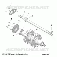 DRIVE TRAIN, JACKSHAFT AND DRIVE SHAFT