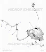 DRIVE TRAIN, FRONT GEARCASE MOUNTING