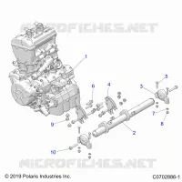 ENGINE, MOUNTING