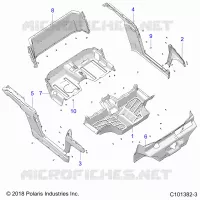 FLOOR AND ROCKER PANELS