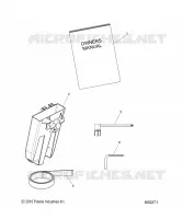 TOOLS, BELT HOLDER, TOOLS, AND OWNERS MANUAL